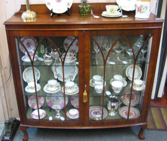 Mahogany China Cabinet   SOLD